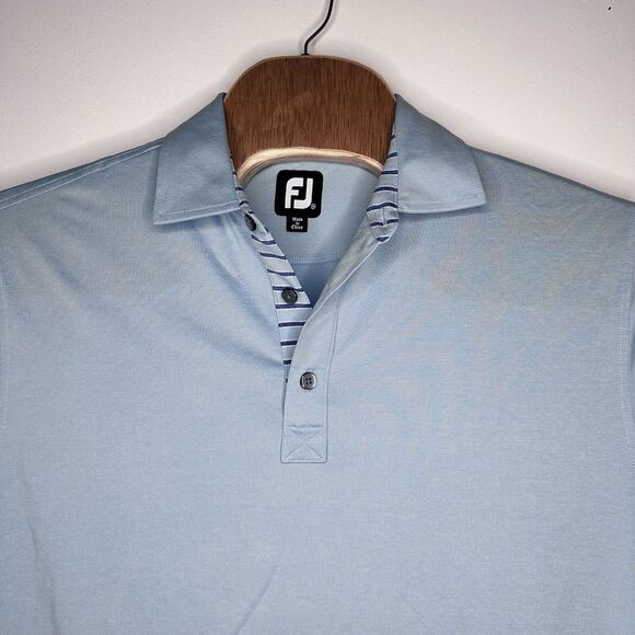 FootJoy Other - Footjoy Men's Golf Short Sleeve Blue Polo shirt Sz M